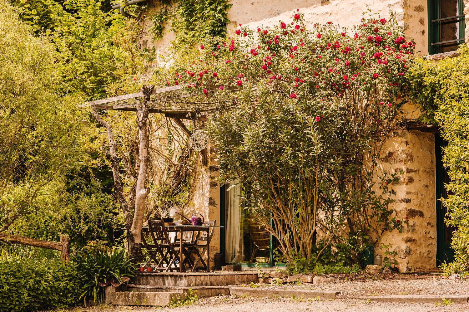 Ecolodge La Belle Verte Saint-Mʼhervé Exterior foto